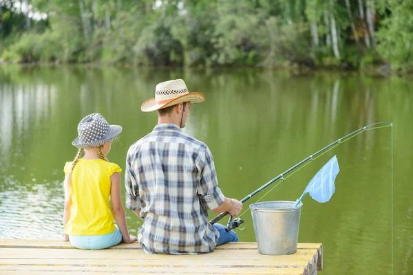 Zomer visserij — Stockfoto