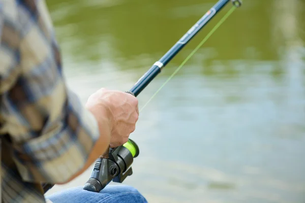 Summer fishing — Stock Photo, Image