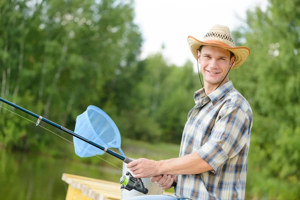 Sommerfischerei — Stockfoto