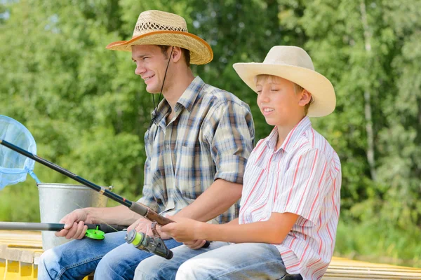 Summer angling — Stock Photo, Image