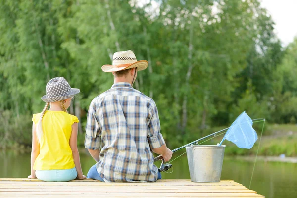 Summer fishing — Stock Photo, Image