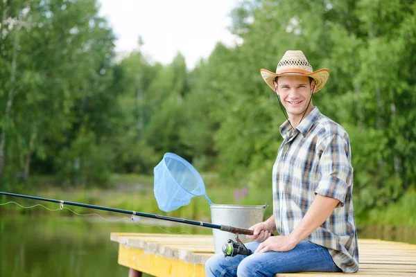 Sommerfischerei — Stockfoto