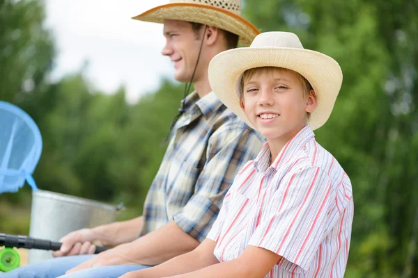 Summer angling — Stock Photo, Image