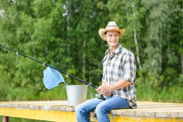 Summer fishing — Stock Photo, Image