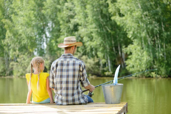 Sommar fiske — Stockfoto