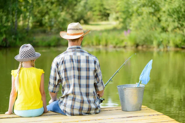 Zomer visserij — Stockfoto