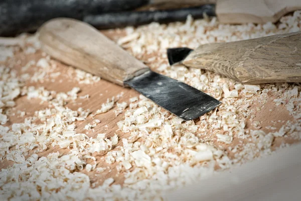 Carpenter's tools — Stockfoto