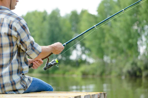 Pesca de verano — Foto de Stock