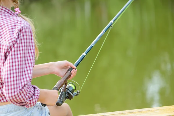 Summer fishing — Stock Photo, Image