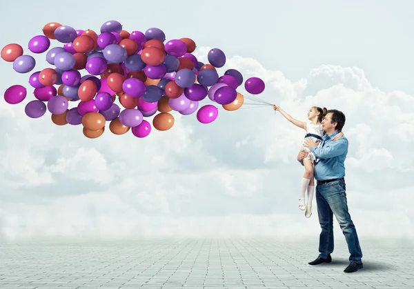 Happy family — Stock Photo, Image