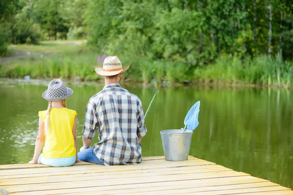 Summer fishing — Stock Photo, Image