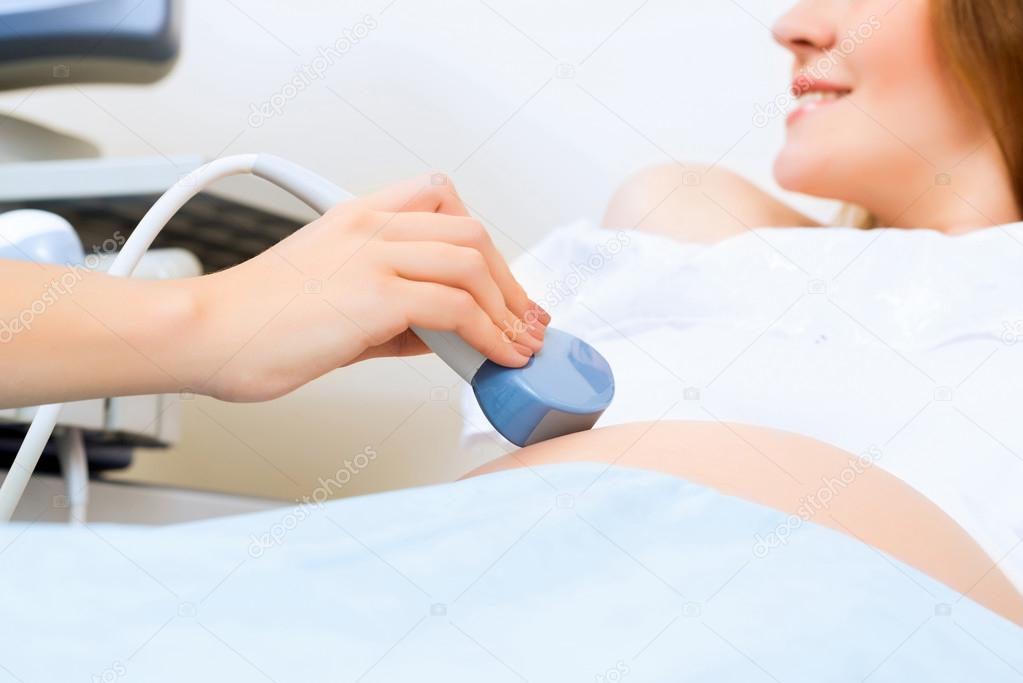 Ultrasound scanner for pregnant