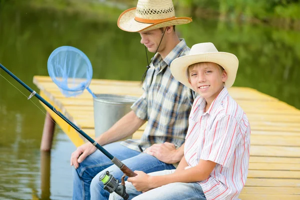 Summer angling — Stock Photo, Image