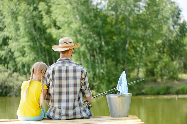 Summer fishing — Stock Photo, Image