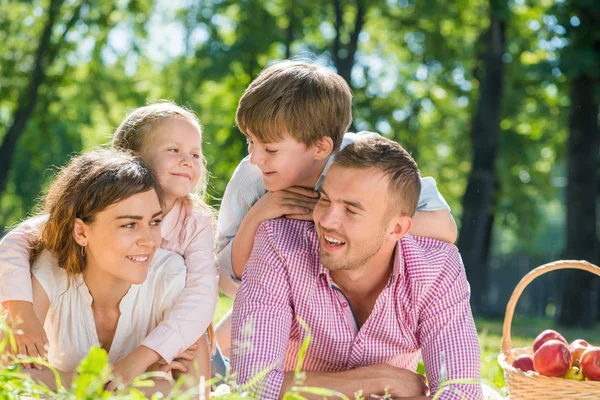 Weekend con la famiglia — Foto Stock