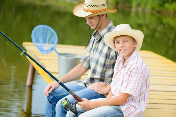 Zomer vissen — Stockfoto