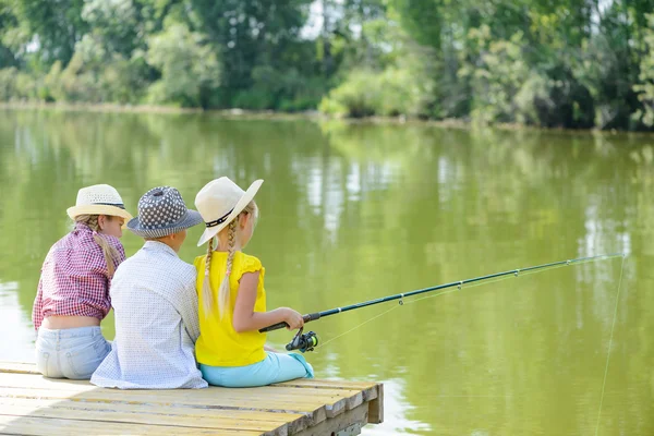 Pesca de verão — Fotografia de Stock