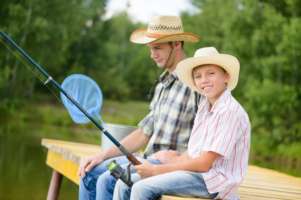 Sommerangeln — Stockfoto