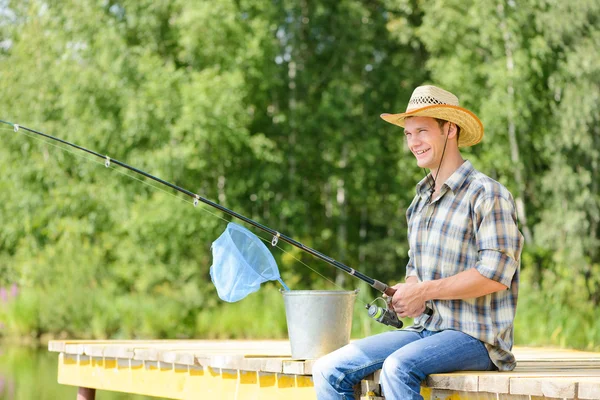 Sommerfischerei — Stockfoto