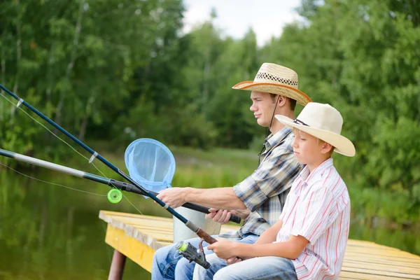 Summer angling — Stock Photo, Image