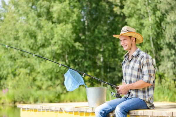 Sommerfischerei — Stockfoto