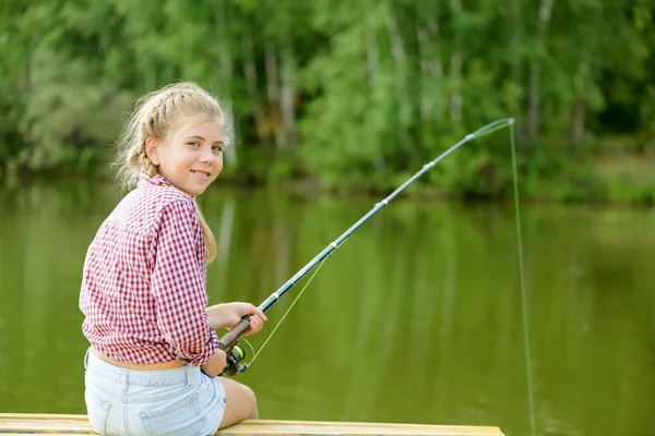 Sommerfischerei — Stockfoto