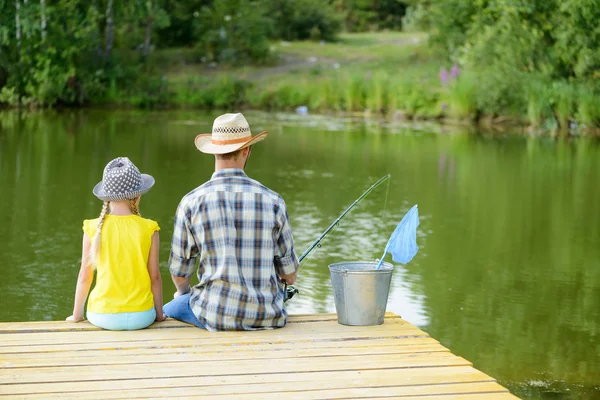 Summer fishing — Stock Photo, Image