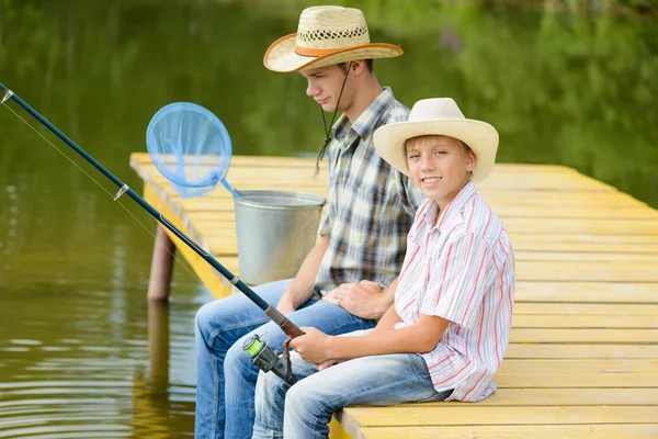 Sommerangeln — Stockfoto