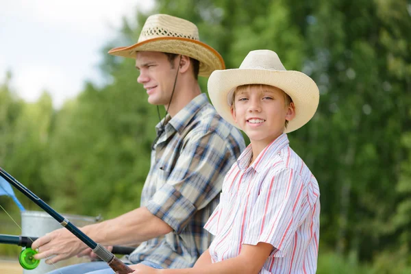 Summer angling — Stock Photo, Image