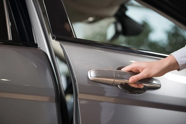 Poignée de porte voiture — Photo