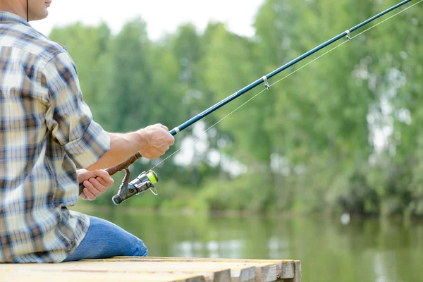 Pesca de verano — Foto de Stock