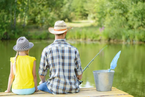 Sommerfischerei — Stockfoto