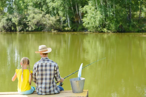 Summer fishing — Stock Photo, Image