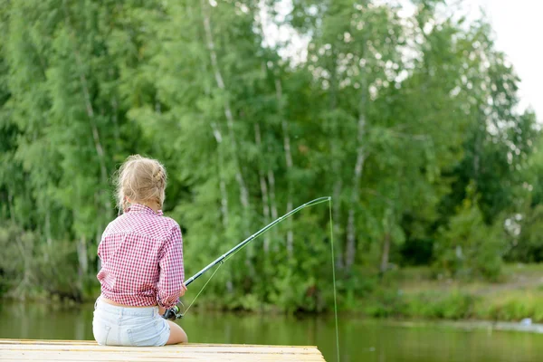 Sommar fiske — Stockfoto