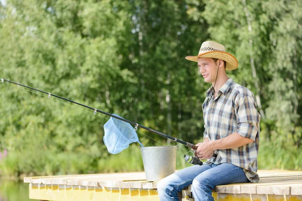 Summer fishing — Stock Photo, Image