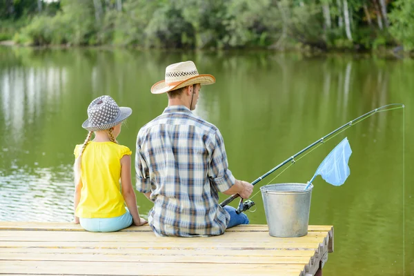 Summer fishing — Stock Photo, Image