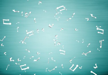 Müzik simgeleri arka plan