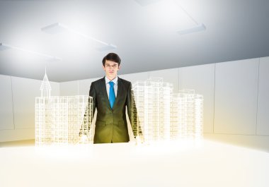 Adam mimar ve dijital modeli