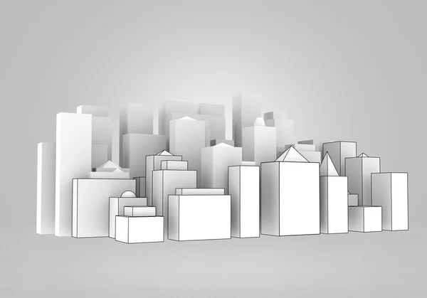 Städtebau-Projekt — Stockfoto