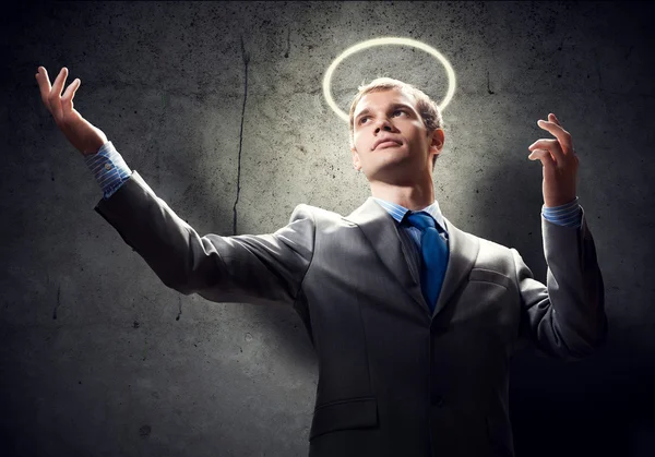 Young Saint businessman — Stock Photo, Image