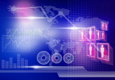 Yenilikçi teknoloji arka planı