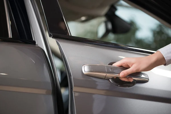 Poignée de porte voiture — Photo