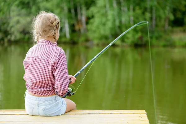 Sommar fiske — Stockfoto