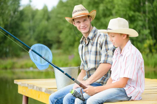 Zomer vissen — Stockfoto