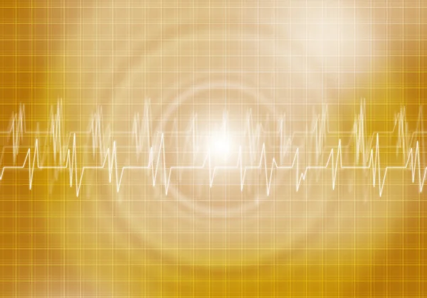 Digital background Heart care — Stock Photo, Image