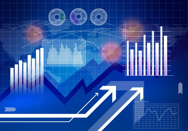 Innovatív technológiai háttér — Stock Fotó