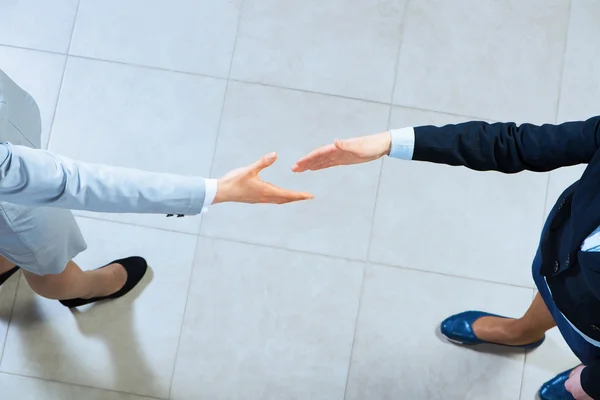 Hands of businesspeople together — Stock Photo, Image