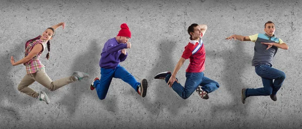 Hip hop dancers — Stock Photo, Image