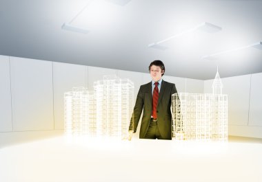 Adam mimar ve dijital modeli