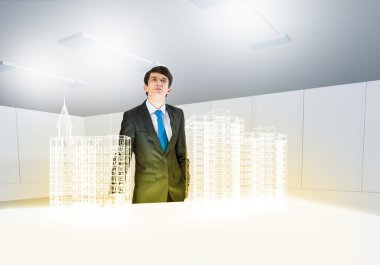 Adam mimar ve dijital modeli
